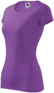 Dámske tričko zúžené, fialová, XL