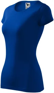 Dámske tričko zúžené, kráľovská modrá, XS