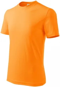Detské tričko jednoduché, mandarínková oranžová, 146cm / 10rokov