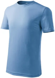 Detské tričko ľahšie, nebeská modrá, 122cm / 6rokov
