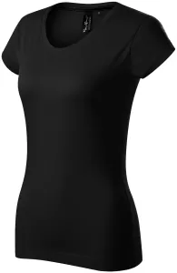 Exkluzívne dámske tričko, čierna, XS
