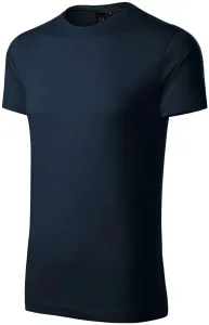 Exkluzívne pánske tričko, tmavomodrá, XL