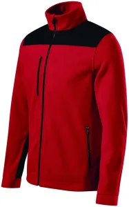 Hrejivá unisex fleecová bunda, červená, 3XL #4988608