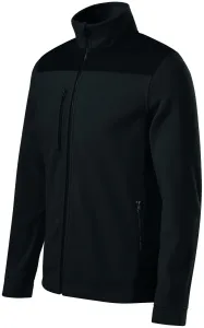Hrejivá unisex fleecová bunda, čierna, XL #4988600