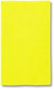 Malý bavlnený uterák, citrónová, 30x50cm
