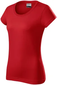 Odolné dámske tričko, červená, XL