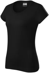 Odolné dámske tričko hrubšie, čierna, XL