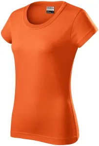 Odolné dámske tričko hrubšie, oranžová, XL