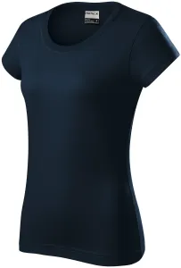 Odolné dámske tričko hrubšie, tmavomodrá, XL