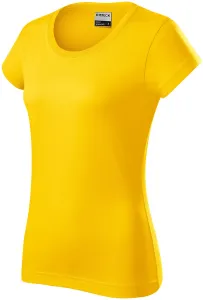 Odolné dámske tričko hrubšie, žltá, XL