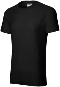 Odolné pánske tričko hrubšie, čierna, XL