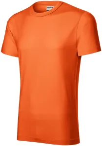 Odolné pánske tričko hrubšie, oranžová, S