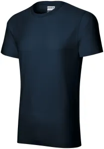 Odolné pánske tričko hrubšie, tmavomodrá, XL