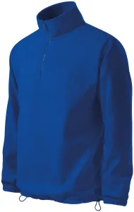 Pánska bunda fleecová, kráľovská modrá, S