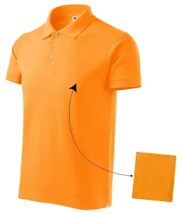 Pánska elegantná polokošeľa, mandarínková oranžová, XL
