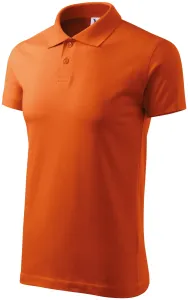 Pánska polokošeľa jednoduchá, oranžová, XL