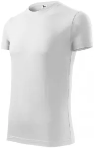 Pánske módne tričko, biela, 2XL