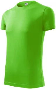 Pánske módne tričko, jablkovo zelená, S