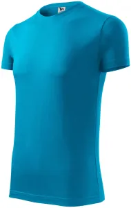 Pánske módne tričko, tyrkysová, XL
