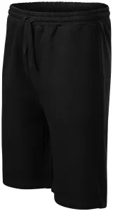 Pánske teplákové šortky, čierna, 3XL #4615247