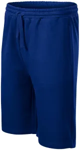 Pánske teplákové šortky, kráľovská modrá, 3XL #4615265