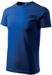 Pánske tričko jednoduché, kráľovská modrá, XS