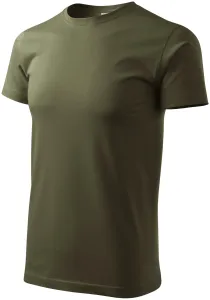 Pánske tričko jednoduché, military, S