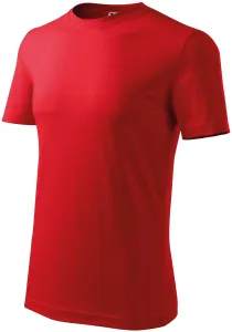 Pánske tričko klasické, červená, XL