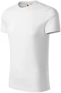 Pánske tričko, organická bavlna, biela, 2XL