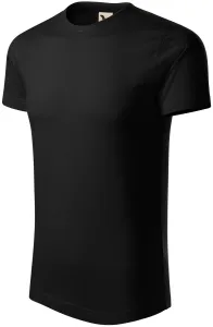 Pánske tričko, organická bavlna, čierna, 3XL
