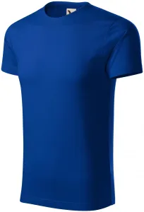 Pánske tričko, organická bavlna, kráľovská modrá, 2XL