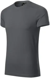 Pánske tričko ozdobené, svetlo šedá, XL