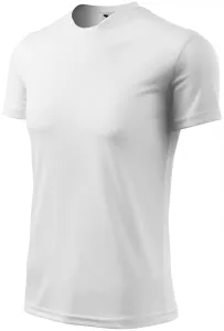 Športové tričko detské, biela, 134cm / 8rokov