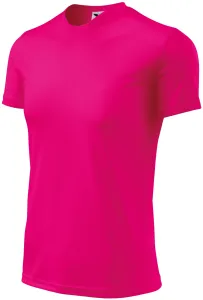 Športové tričko detské, neonová ružová, 134cm / 8rokov