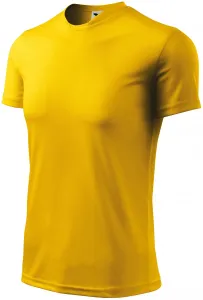 Športové tričko detské, žltá, 146cm / 10rokov