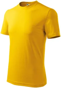 Tričko hrubé, žltá, S