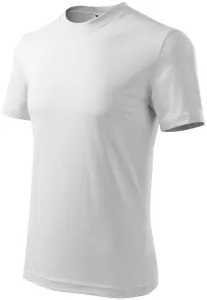 Tričko klasické, biela, XL