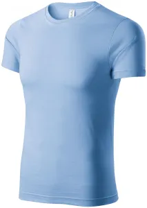 Tričko ľahké s krátkym rukávom, nebeská modrá, XL