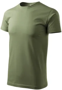 Tričko vyššej gramáže unisex, khaki, XS #4611673