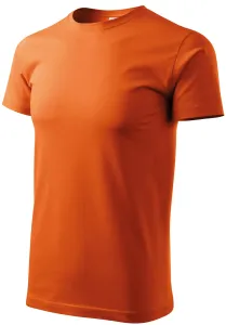 Tričko vyššej gramáže unisex, oranžová, XS