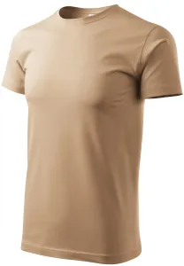 Tričko vyššej gramáže unisex, piesková, XL #4611642