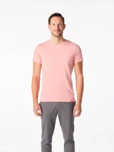 CityZen® Pánske tričko DAVOS slim fit svetlo růžové Veľkosť: S