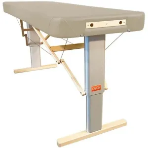 Prenosný elektrický masážny stôl Clap Tzu Linea Wellness Farba: PU - perlová (pearl), Rozmery: 192x75cm, Doplnky: sieťové napájanie