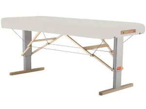 Prenosný elektrický masážny stôl Clap Tzu Linea Physio Farba: PU - biela (white), Rozmery: 192x75cm, Doplnky: sieťové napájanie