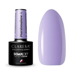 Claresa SoakOff UV/LED Color Marshmallow gélový lak na nechty odtieň 4 5 g