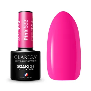 Gél lak CLARESA® Pink 532 5ml Ružová