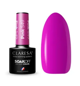Gél lak CLARESA® Pink 549  5ml Ružová