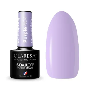 Gél lak CLARESA® Purple 604 5ml
