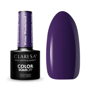 Claresa SoakOff UV/LED Color Winter Wonderland gélový lak na nechty odtieň 7 5 g