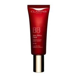 Clarins BB Skin Detox Fluid hydratačný BB krém SPF 25 odtieň 02 - Medium 45 ml